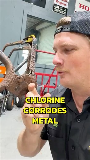 Pool Chemical RUINED His Mower in Weeks 😱