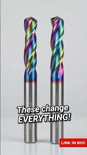 Extra Long Carbide CNC End Mill 🔥 Perfect for 3D Carving, Engraving & Aluminum Cutting! #tools