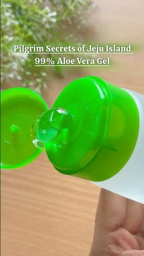 🌿Pilgrim 99% Aloe Vera Gel Secrets of Jeju Island #yt #youtubeshorts #ytshorts #aloevera #trending
