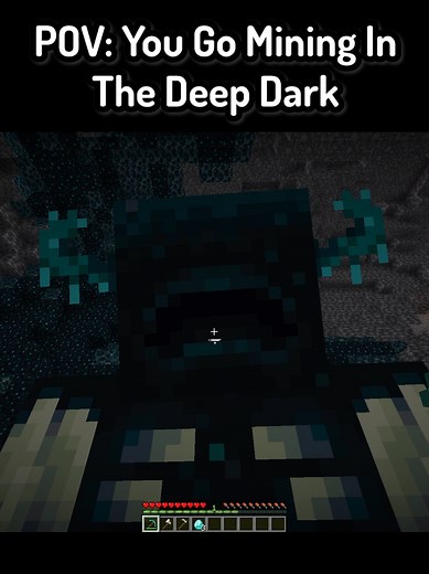 Exploring the Deep Dark in Minecraft