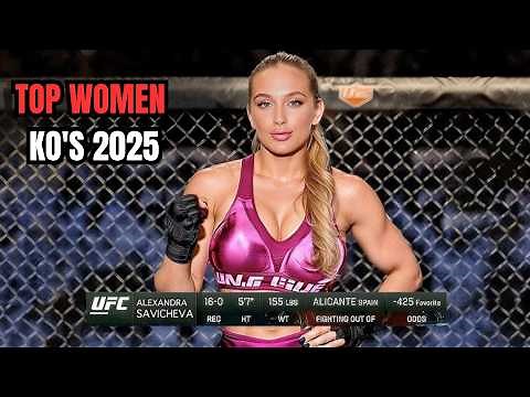 Most Brutal Women’s Knockouts of 2025 💀