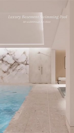 Luxury Basement Swimming Pool Walkthrough