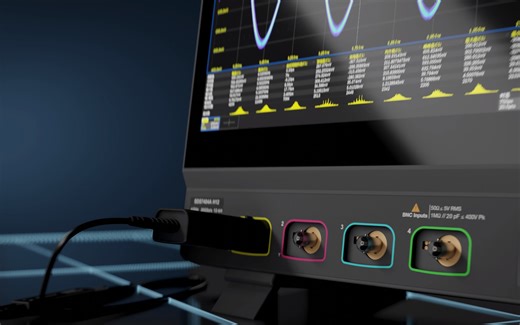 4GHz带宽12-bit高分辨率示波器来了！