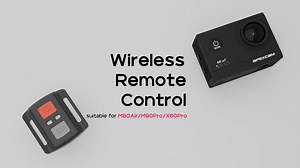 APEXCAM Wireless Remote Control Instructions for M80Air, M90Pro, X60Pro Action Cameras