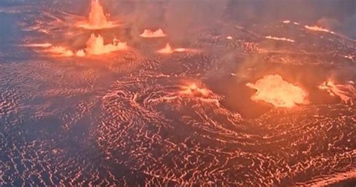 Hawaii's Kīlauea erupting