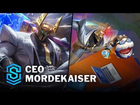 Prestige Money Miser Mordekaiser Skin Spotlight - Pre-Release - PBE Preview - League of Legends