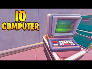 Interagiere mit dem Computer eines IO Agenten | Fortnite Season 7 Legendäre Aufgaben