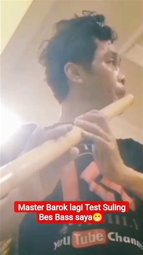 Mantap Suara Sulingnya bikin merinding master Barok #tutorialsuling