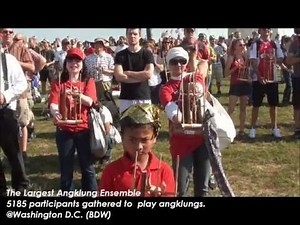 The Largest Angklung Ensemble @ Washington D.C