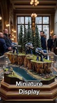 Visiting a fictional Warhammer 40k Space Marine Museum! (First Person POV)