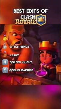 BEST EDITS OF CLASH ROYALE #clashroyale
