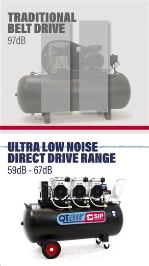 SIP Ultra Low Noise QT Compressor Noise Comparison