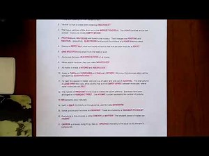 Bill Nye Atoms and Molecules