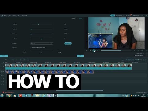 How To Make Reaction Videos With Beginners Friendly Software (FILMORA)