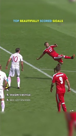 Ranking the Most Beautiful Goals Ever Scored #footballshorts