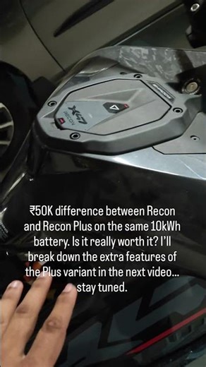 #ultraviolette Recon vs Recon + Is the ₹50,000 difference really worth it?🤔 #electricbike #evindia