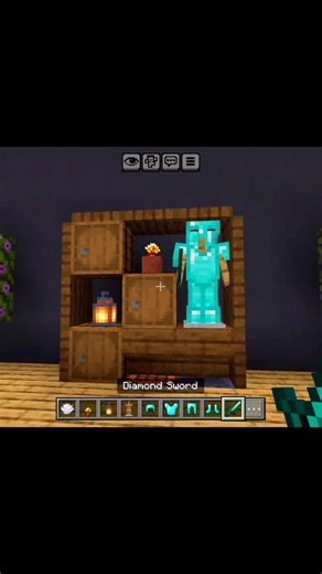 Easy cabinet design #minecraft#builds