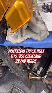 Trick Flow Track Heat Intake for 351 Cleveland 2V & 4V Heads | 351C Performance Build #351c #racing