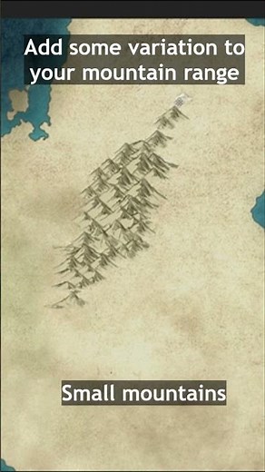Wonderdraft Academy - Add some variation to your mountain ranges