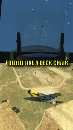 Spitfire absolutely shreds a BF 109 #shorts #dogfight #warthunder