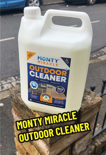 Transform Your Outdoor Spaces with Monty Miracle Cleaner
