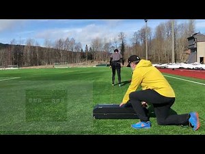 Resisted sprint 12 kg with the 1080 Sprint