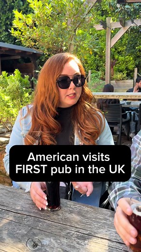 American Visits First UK Pub & Tries Historic Ale