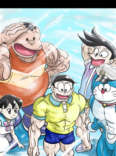 doraemon the movie fanart #anime #hyperdora #doraemon #movie #drawing