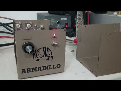 Quick Final Test 1x2 Armadillo Toshiba Amp before shipping out