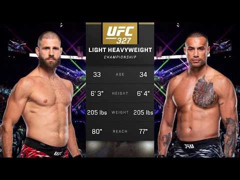 Jiri Prochazka vs Carlos Ulberg Full Fight - UFC 327 Fight Of The Night