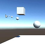 Unityでカメラのレンズの中心からマウスクリックした位置に弾を飛ばす