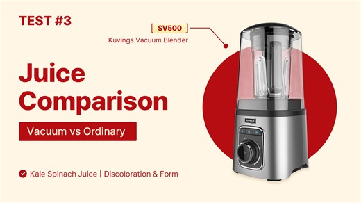 5.2K views · 82 reactions | Test #3 – Kuvings Vacuum Blender SV500 vs...