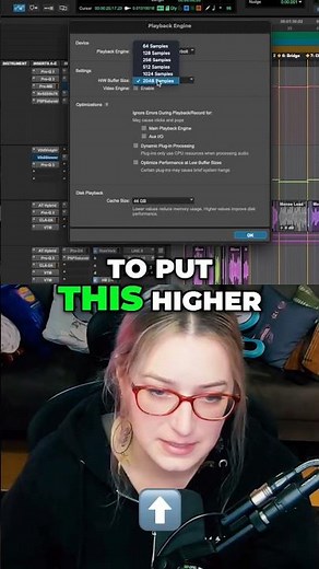 How and when to change your H/W Buffer Size in #ProTools