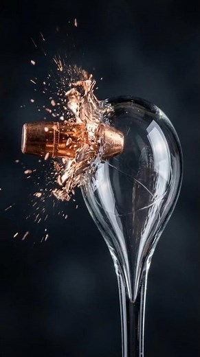 This Glass Breaks Bullets! 🔫💎 (Prince Rupert's Drop)