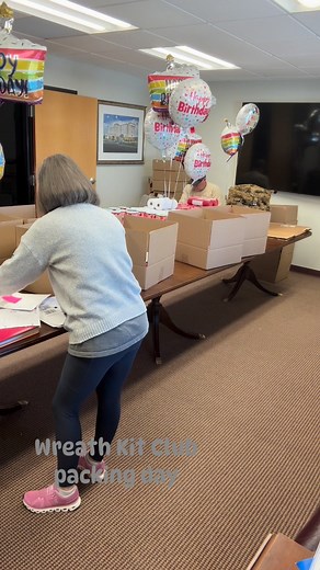Behind the scenes of Wreath Kit Club! Get one extremely fun and well designed wreath kit delivered to your door each month! | McKenzie Cole LLC