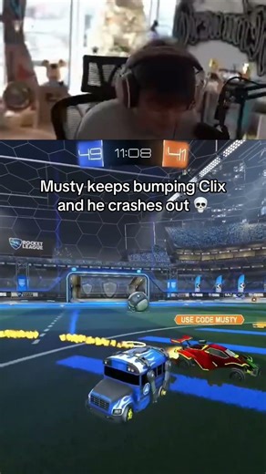 Musty Causes Clix To Crash Out… ‪@amustycow‬