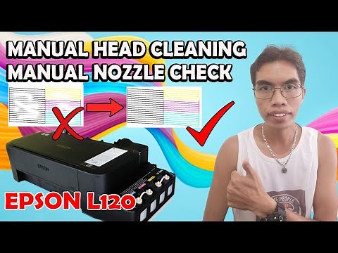 EPSON L120 BLACK INK NOT PRINTING | EPSON L121 COLOR PRINTING PROBLEM | EPSON L121 HEAD CLEANING