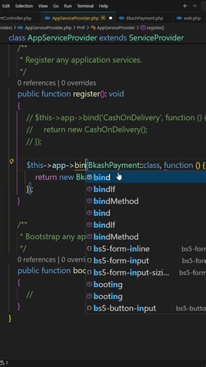 Laravel bind() vs singleton(): Don't Kill Your App! 💀 #backenddevelopment #laravel #php