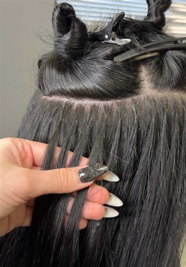 ✨ Invisible. Weightless. Undetectable. Hair should look like yours - just better. Ice Fusion Luxury Slavic Hair = silky volume with no damage, no heaviness, no compromise. The kind of hair you can’t stop touching. 📩 DM to book - only a few openings left next week. #hairextensionshouston #icefusionhairextensions #slavichair #houstonbeauty #invisibleextensions