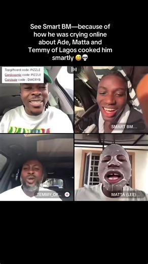 Smart BM cried over Ade, Matta & Temmy