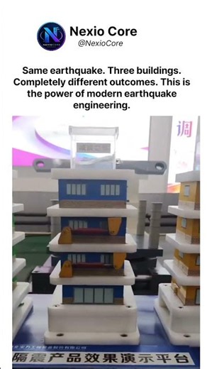 Same Earthquake, Three Different Buildings 😳🏢