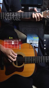 10K views · 1.1K reactions | Em9 Chord #guitarchords #guitarlessons | Shifa Sihatul Iman | Facebook