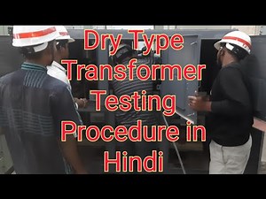 6.6 KV/415 V Dry type Transformer Testing ? IR value | Voltage Ratio | Magnetising Current Test |