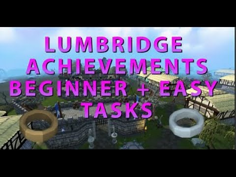 Lumbridge Achievement Tasks Beginner + Easy Guide [Runescape 3]