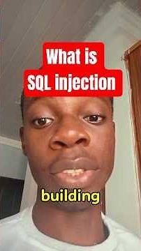 What is SQL injection