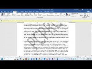 Comment Ajouter un Texte ou une Image en Filigrane dans Word | Watermark Facile