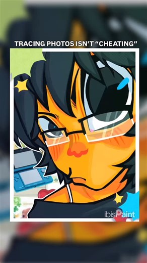 ALEX on Instagram: "just a reminder because a lot of artists seem to think they’re “cheating” when they trace over a reference photo. tracing is only problematic when you’re tracing someone’s art and trying to pass it off as your own!! ·*¨༺ ♱✮♱ ༻¨*· shout out stock photos ·*¨༺ ♱✮♱ ༻¨*· #art #digitalart #drawing #originalartwork #artist #artistsofig #digitaldrawing #illustration #ibispaint #fyp"