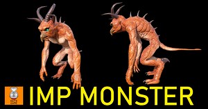 Monster: Imp | 3D Creatures | Unity Asset Store