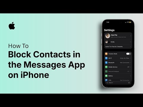 How to Block Contacts in the Messages App on iPhone