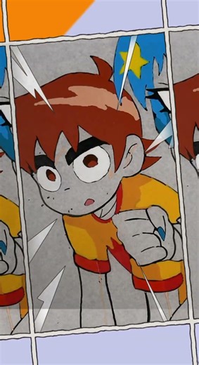 Cel Paint Vs. Digital: Scott Pilgrim #celanimation #animeart #art #anime #traditionalanimation